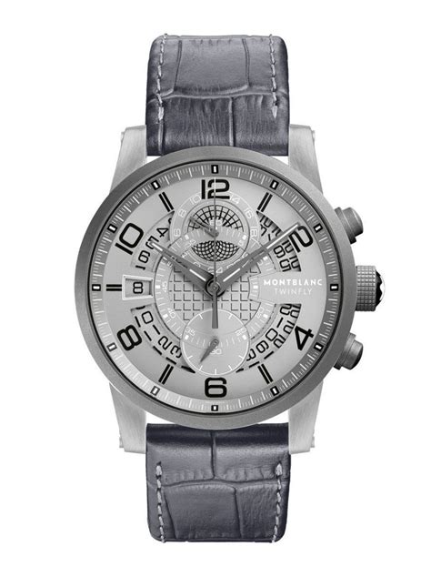 montblanc timewalker titanium watch